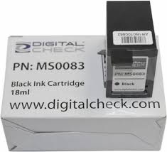Scanner Cartridge Digital Check Black Ink MS0083